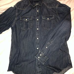 Long Sleeve Denim Shirt